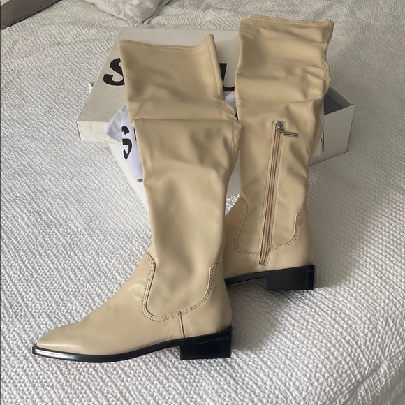 Schutz Guily Up Leather Boot - Picture 11 of 11